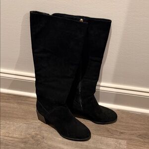 Black Knee-High Boots